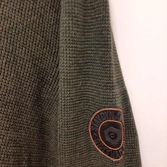 Jack & Jones jcobadge XL forest Night athletic fit hooded Sweatshirt - Picture 4 of 9